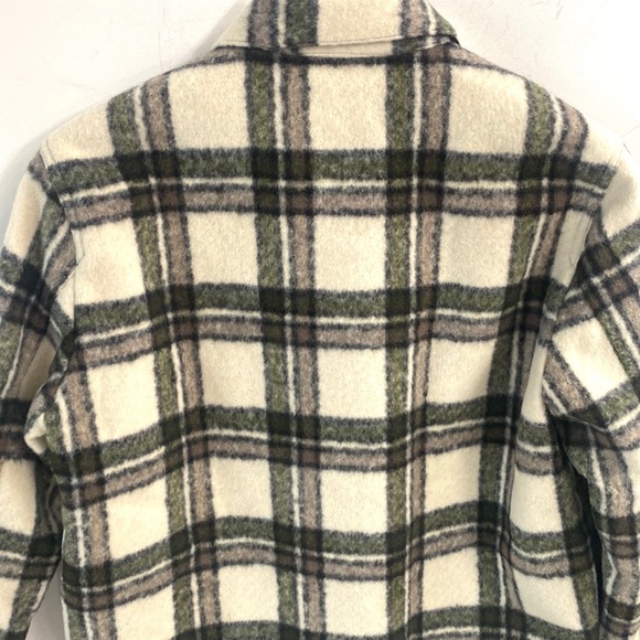 (A8) BLANK NYC Flannel Shacket in Outsider, Size Small, NWT - Picture 8 of 12